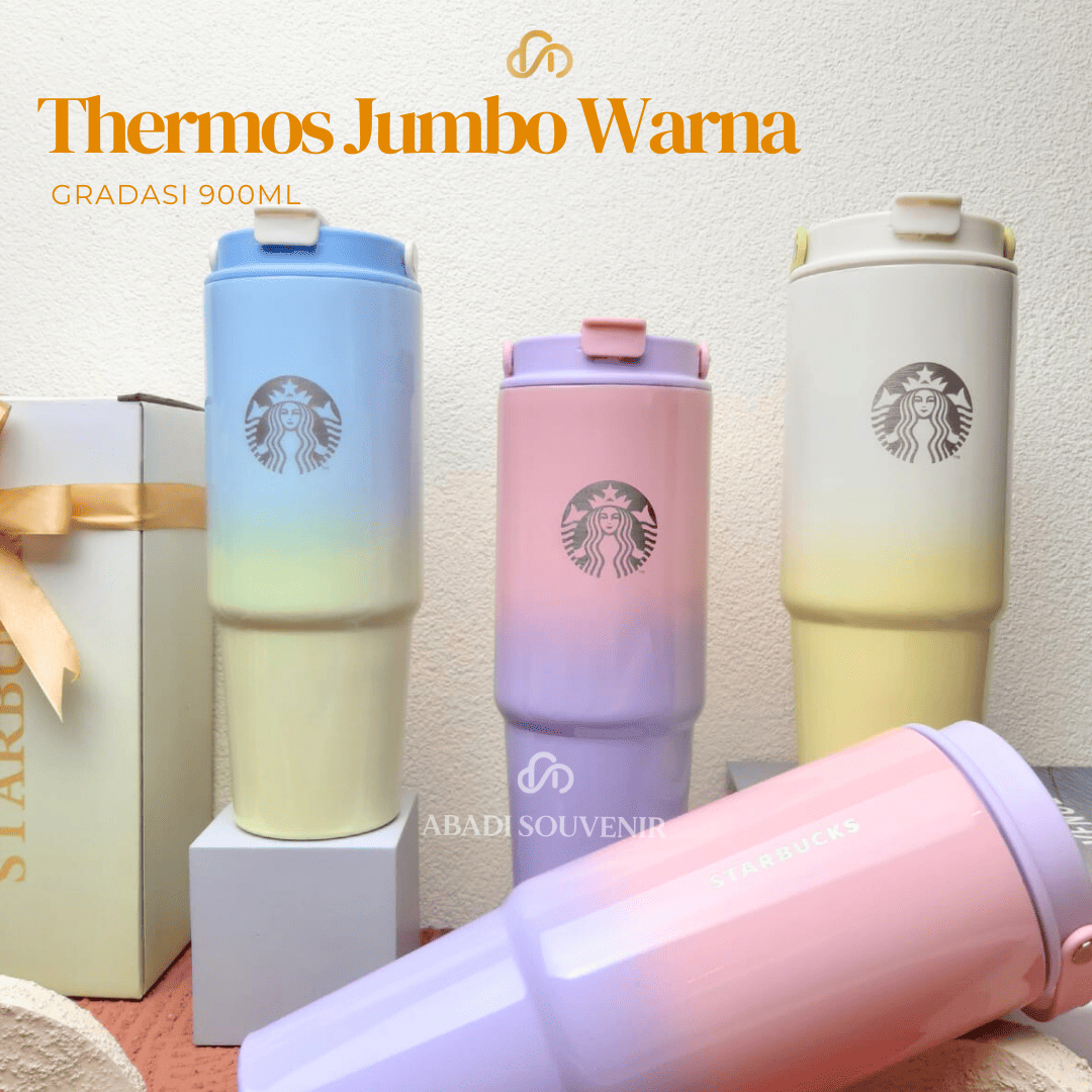 Tumbler Starbucks 900ml Gradasi