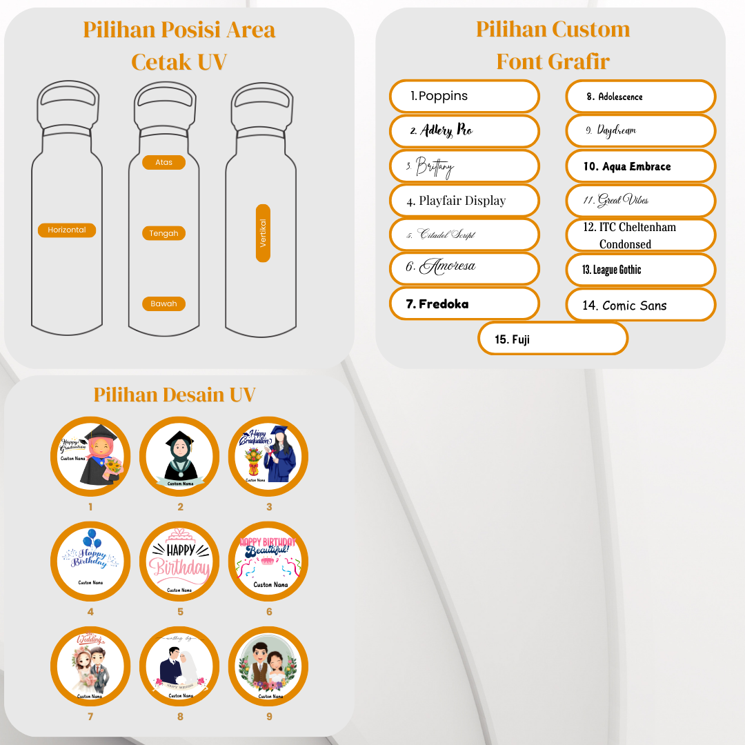 Thermos Niagara Custom Sublim - Gambar 8
