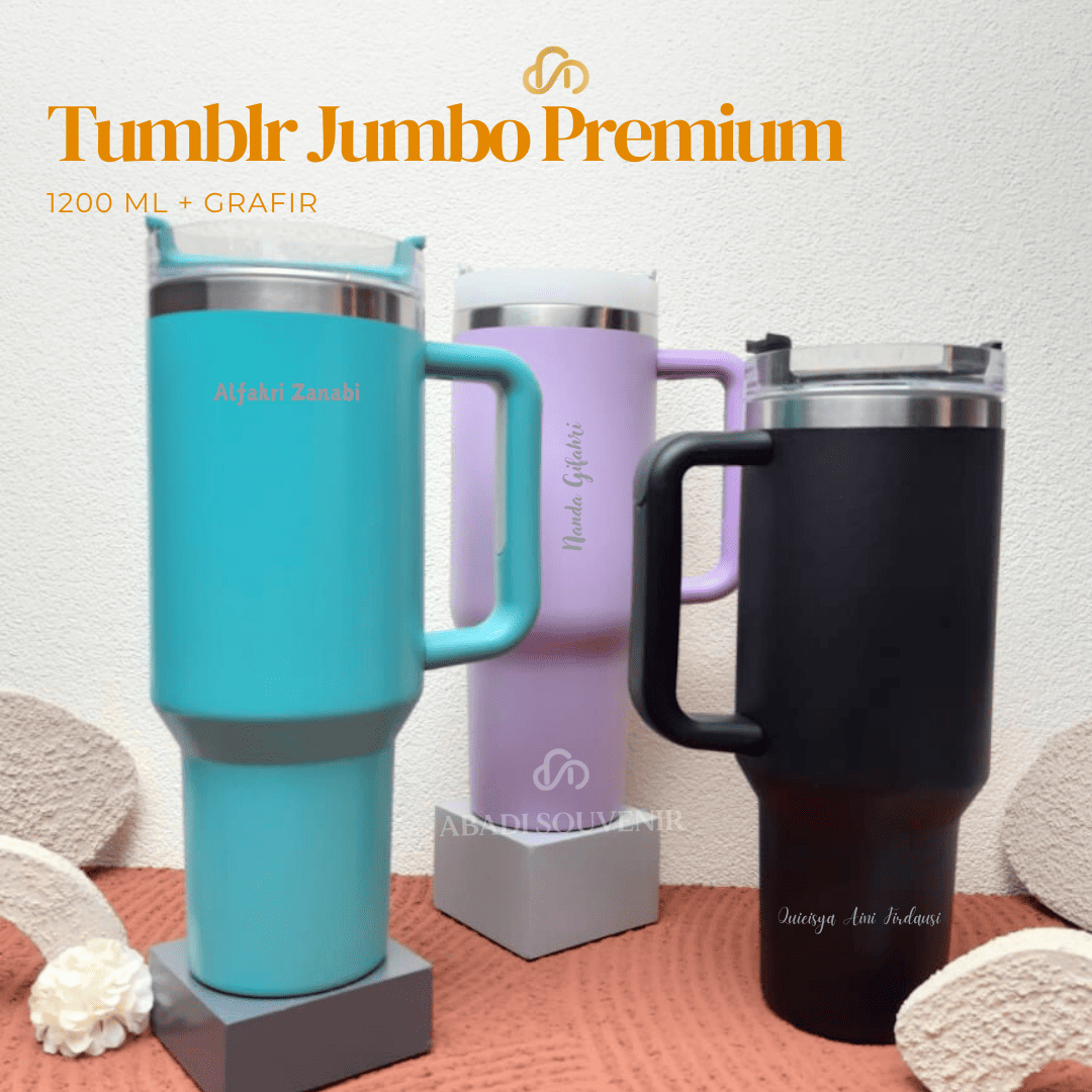 Tumbler jumbo premium 1200ML