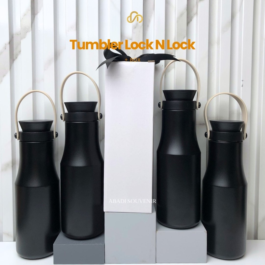 LocknLock Metro Double Tumbler 470ml Botol Panas Dingin Tumblr Tumbler Thermos