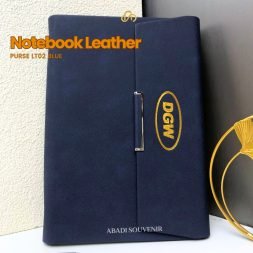 Notebook Leather Purse LT02 Blue
