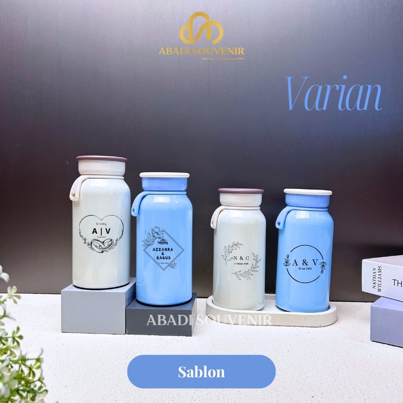Tumbler Thermos Botol Milk Mini Latte Stainless Steel 400ml - Gambar 6