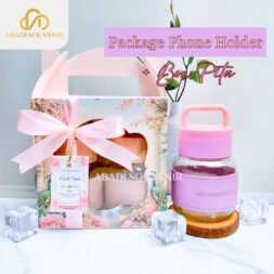 Souvenir Hampers Botol Minum Phone Holder + Ekslusive Box & Pita