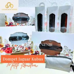 Souvenir Dompet Jaguar Custom DTF - Elegan & Praktis